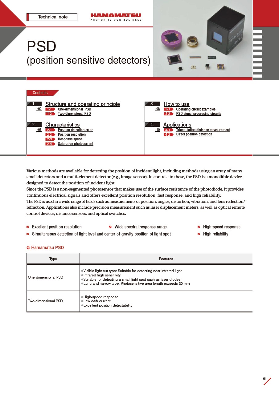 Technical note / PSD
